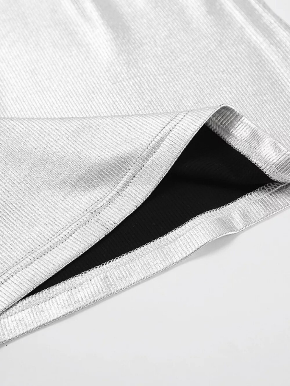 Ribbed Racerback Tank Top - Picture 11 of 13